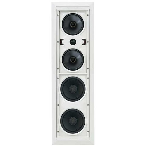 SpeakerCraft AIM Cinema One Pivoting In-wall Cinema Speaker - Each (White)