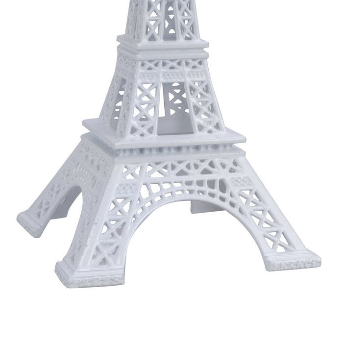 ZOVIE Pari Eiffel Tower Decor Pure Color For Cake Topper(7in, black) N6