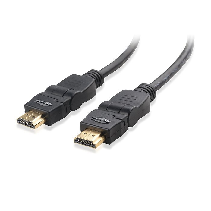 Cable Matters High Speed Swivel HDMI Cable with Ethernet 6 Feet - 3D and 4K Resolution Ready N5