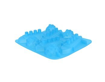 Titanic Ocean Liner and Iceberg Shaped Ice Cube Trays Ice Mold Ice Maker (Blue) N4