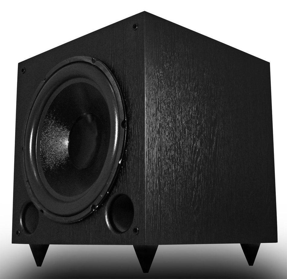 OSD Audio PS10 10-inch High Powered 120-Watt Premium Home Theatre Subwoofer, Black