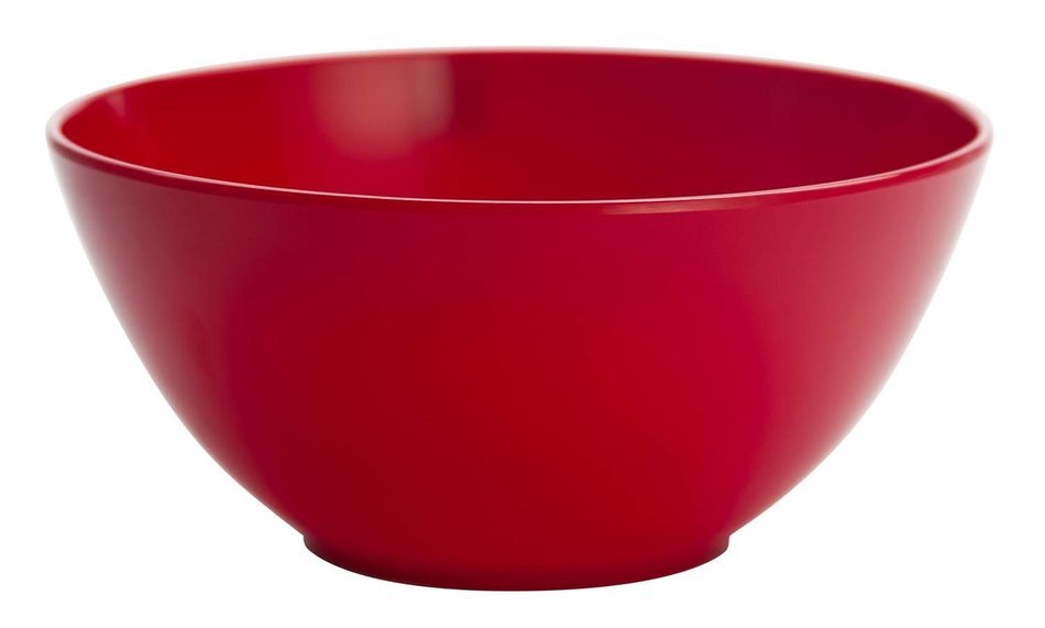 Zak Designs Melamine Ella 6-pc. Bowl Set, Red N2