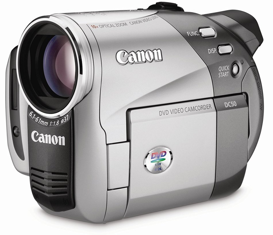 Canon DC50 5MP DVD Camcorder with 10x Optical Image Stabilized Zoom (Discontinued by Manufacturer) N3