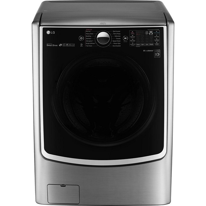 LG WM5000HVA 4.5 Cu. Ft. Graphite Steel Front Load Washer - Energy Star