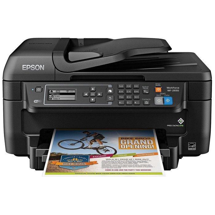 Epson Wireless Wi-Fi Direct All-In-One Printer/Copier/Scanner/Fax Machine N2