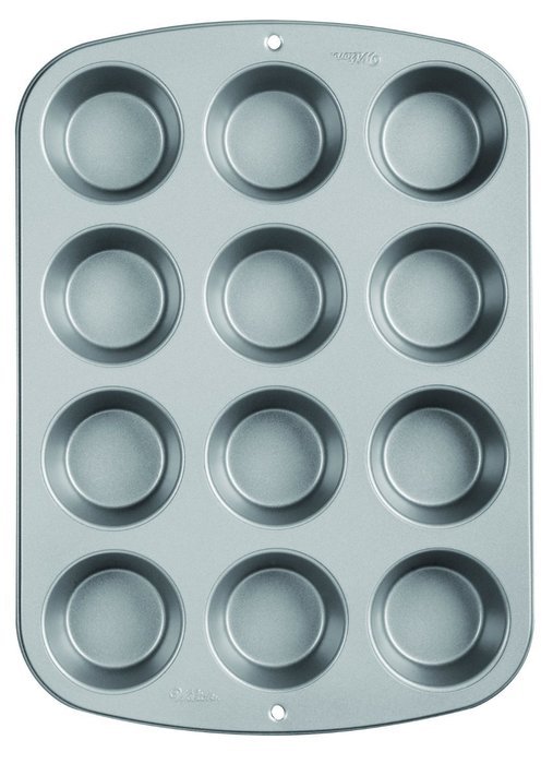 Wilton Recipe Right Nonstick 12-Cup Regular Muffin Pan N3