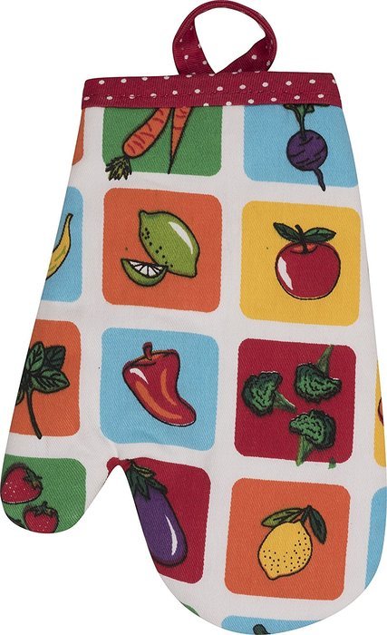 Handstand Kitchen Child's 'Farmers Market' Oven Mitt