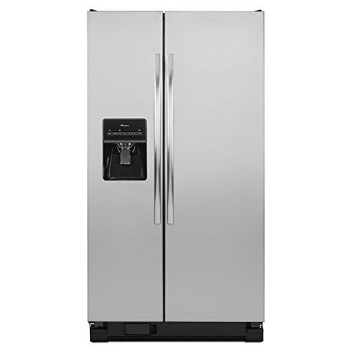 Amana ASD2575BRS 25.5 Cu. Ft. Stainless Steel Side-By-Side Refrigerator - Energy Star