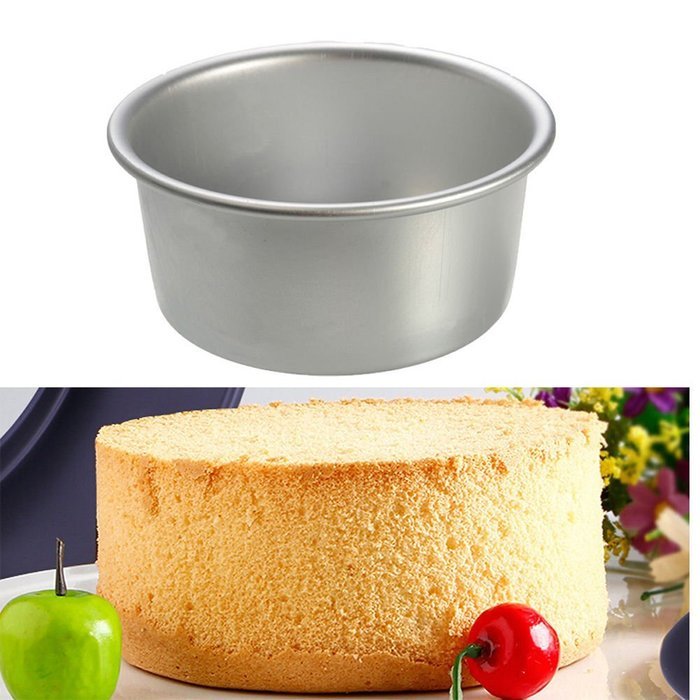 8 inch Stainless Steel Non-stick Round Cake Baking Mould Pan Bakeware Tool Round Cake Pans N2