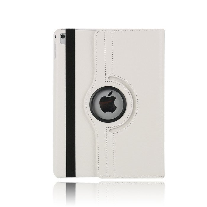 ipad Case Red,TechCode 360 Degrees Rotating Magnetic PU Leather with Stand Smart Auto Sleep/Wake Feature Case... N84