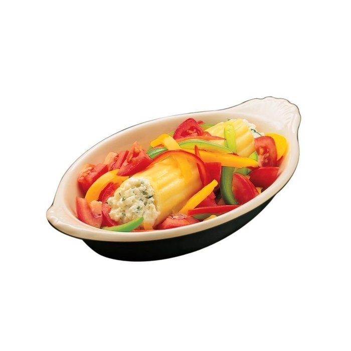 Hall China 30528101 Black 12 Oz. Welsh Rarebit Dish - 24 / CS