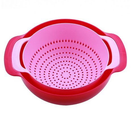 ASIBT 10 Piece Compact Mixing Bowls, Food Prep and Measuring Nesting Set, Multi-Color N5