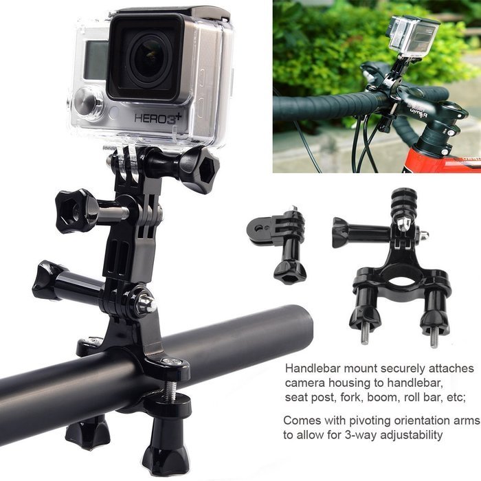 Xiaomi Yi 2/4K Accessories Kit, Kupton Xiaoyi 4K II Waterproof Housing Case+ Head Strap+ Chest Harness+ Car Suction... N5