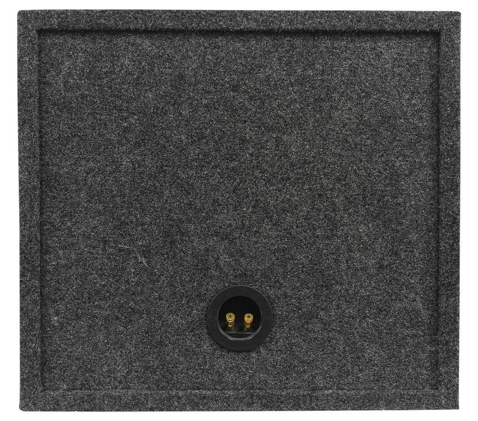 Rockville RSQ15 Single 15" 2.6 cu.ft. Sealed Car Subwoofer Enclosure Sub Box