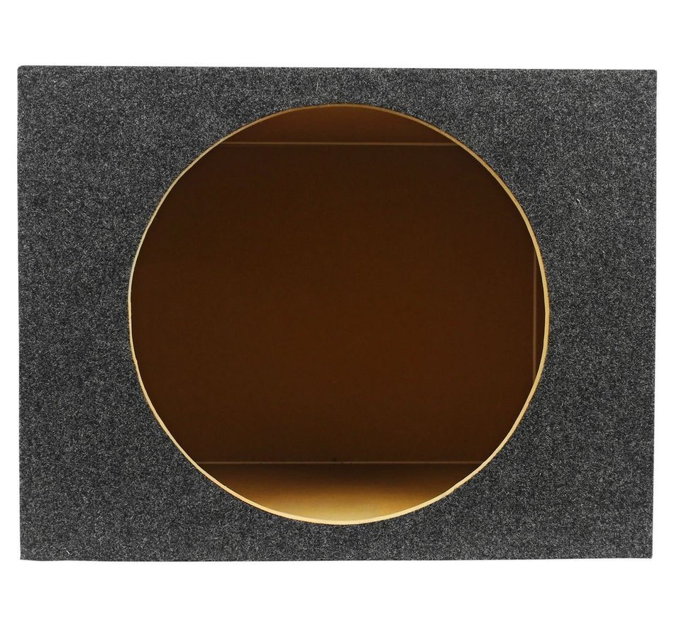 Rockville RSQ15 Single 15" 2.6 cu.ft. Sealed Car Subwoofer Enclosure Sub Box N2