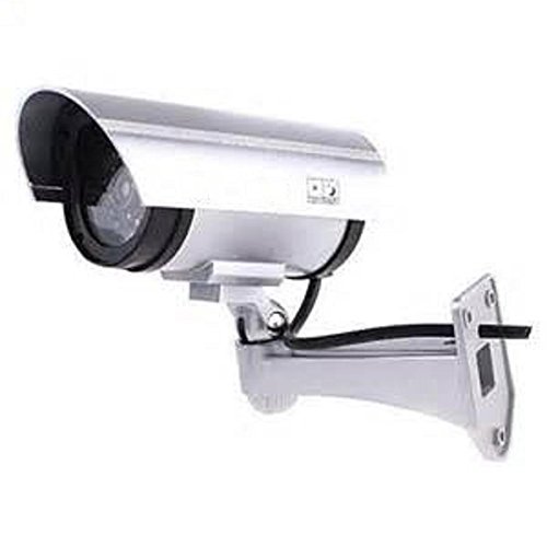RioRand&reg; Waterproof Dummy Fake Outdoor Home Imitation Infrared LED Surveillance CCTV Security Camera