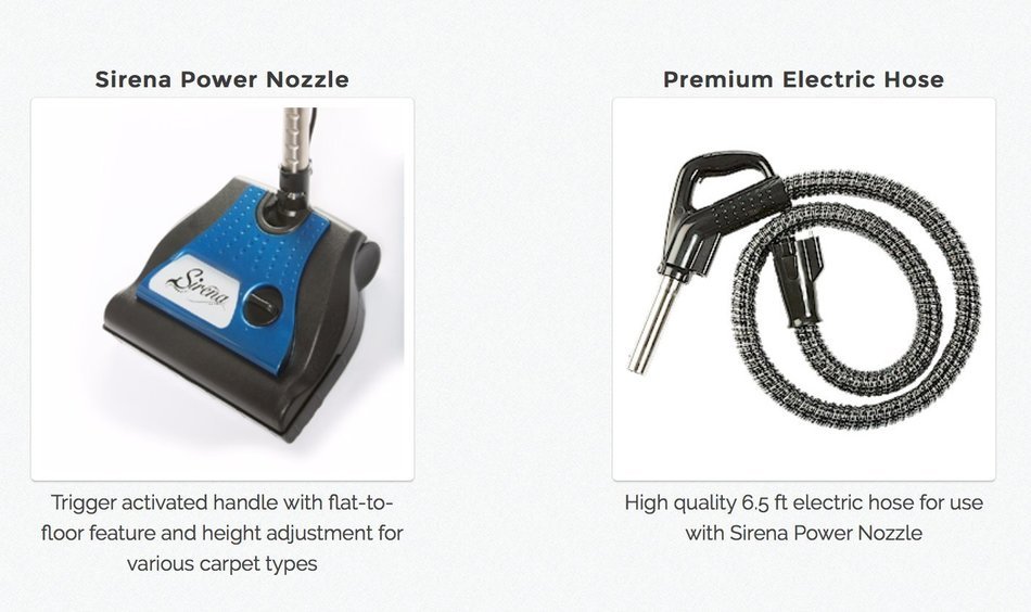 2016 SIRENA 2 SPEED 1200w Vacuum w/ Power Nozzle Total Home Cleaning System w/ Exclusive Bonus Items + 4 Fragrance... N4
