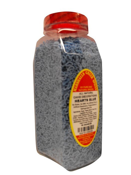 Marshalls Creek Spices All Natural Vegan Cake Decorations, Sprinkles, Rainbow Alphabet, 16 Ounce N18