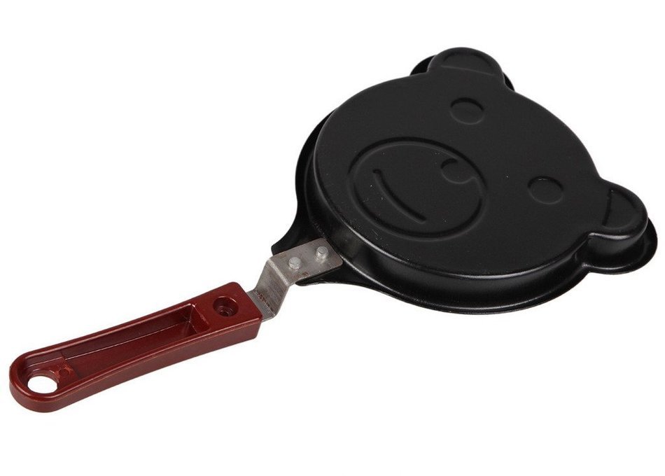 Bigood Iron Nonstick Egg Pancake Wonder Breakfast Fry Pan Star Shape N18