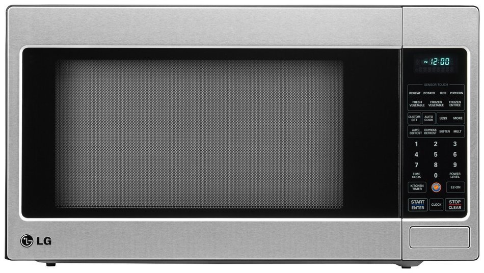 LG LCRT2010ST 2.0 Cu Ft Counter Top Microwave Oven with True Cook Plus and EZ Clean Oven, Stainless Steel N4