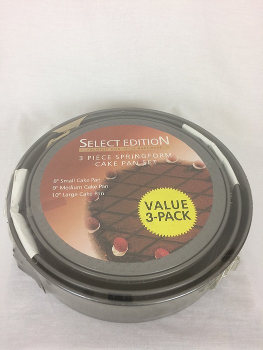 3 Piece Springform Cake Pan Set N2