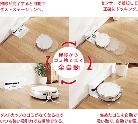 TOSHIBA robot cleaner Torneo Robo VC-RVD1-W (Gran White) N3