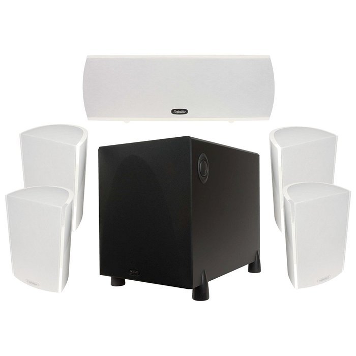 Definitive Technology Pro Cinema 1000 System - White Finish (black sub) N4