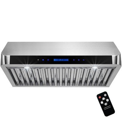 AKDY 30'' 500 CFM Ducted Under Cabinet Range Hood