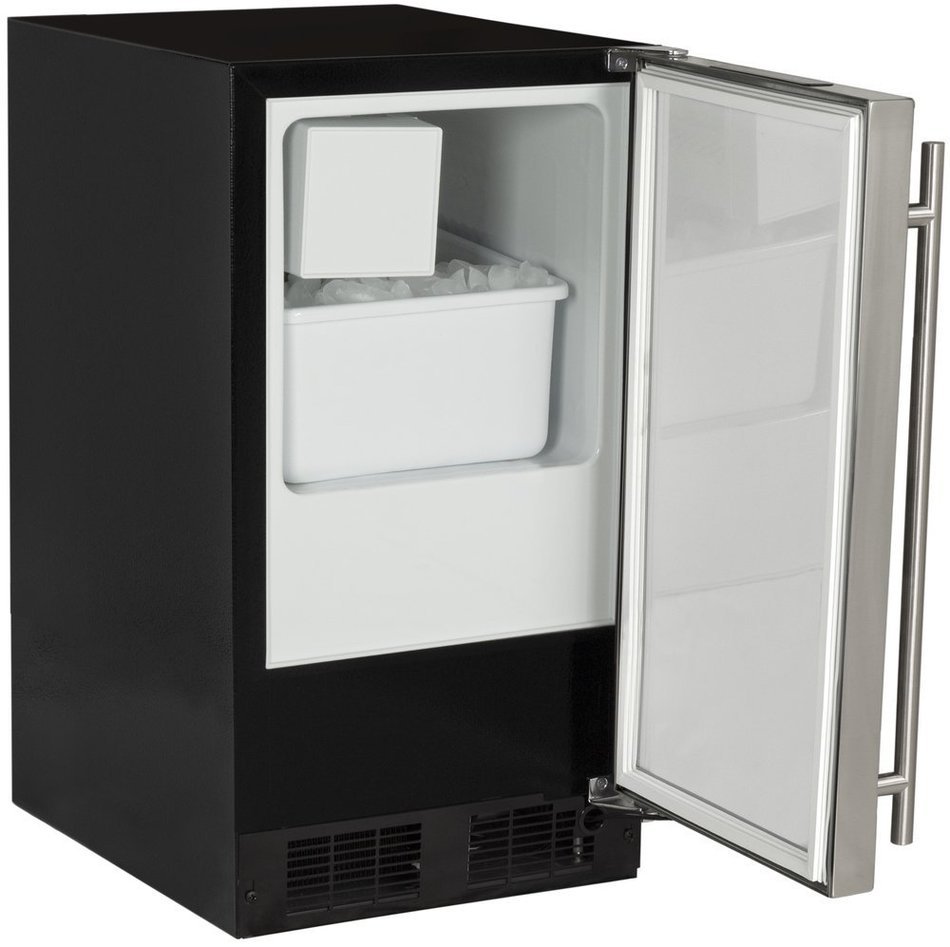 Marvel MA15CRS1RS ADA Ice Machine with Right Hinge Door, 15-Inch, Stainless Steel