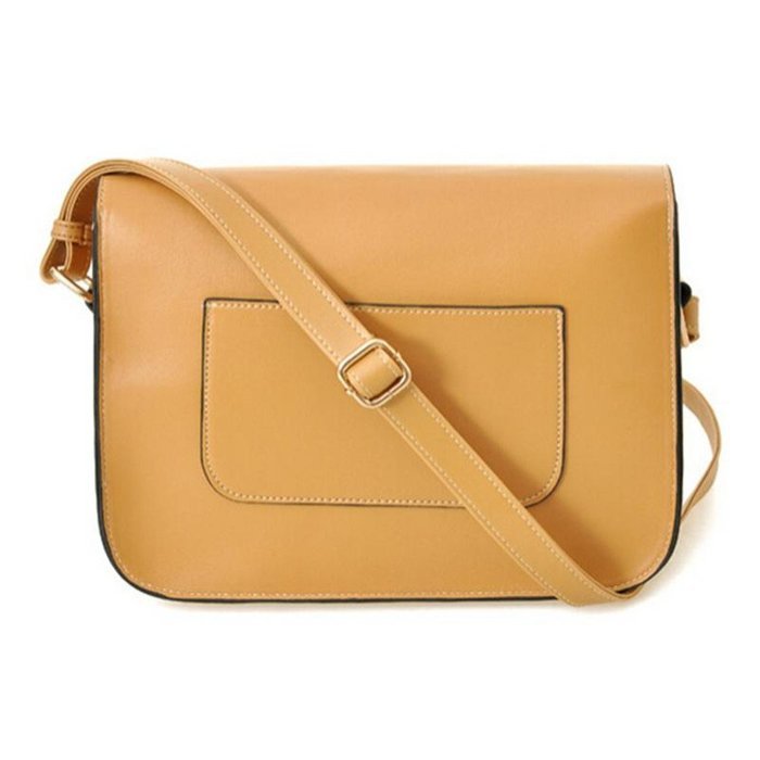 Banggood Fashion PU Leather Envelope Clutch bag Candy Color N10