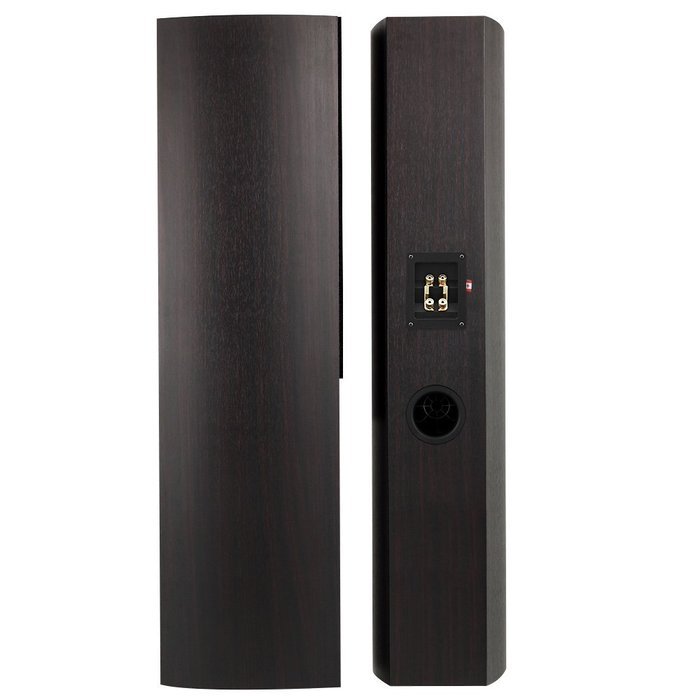 Fluance XL5FDW High Performance Three-Way Floorstanding Tower Speakers - Dark Walnut N3