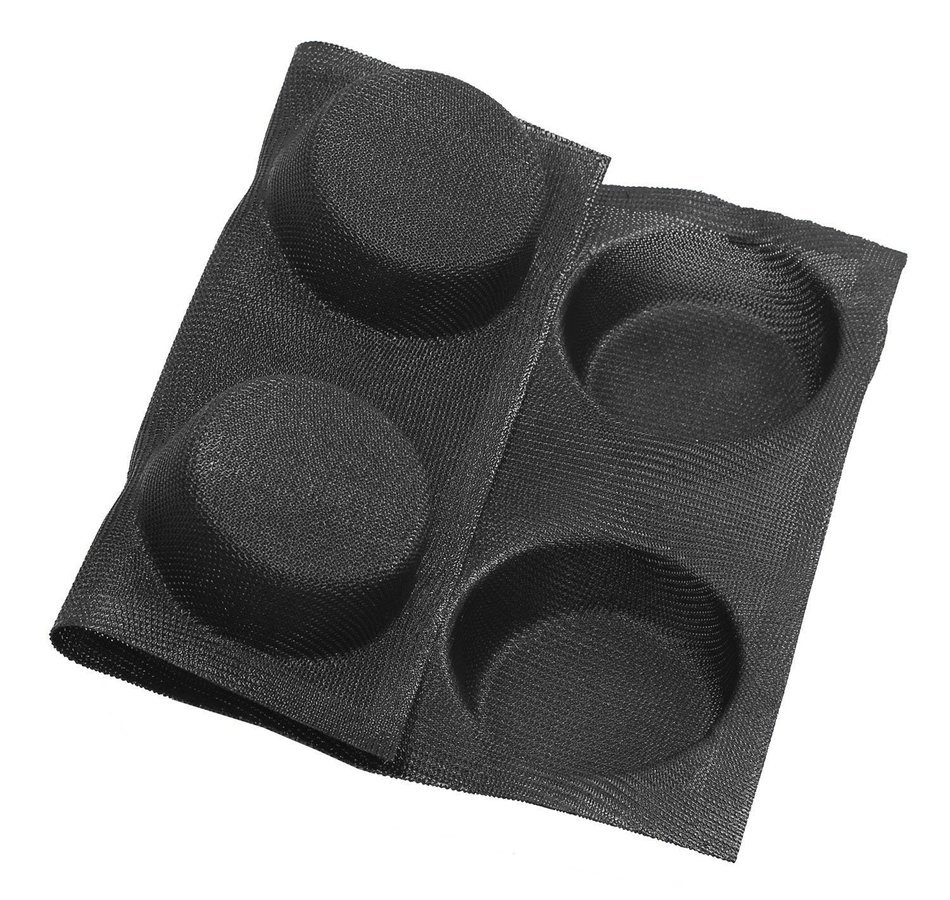 Dltsli Silicone Non Stick Perforated Baking Liners Mat Bread Buns Mold Subway Bread Mould N11