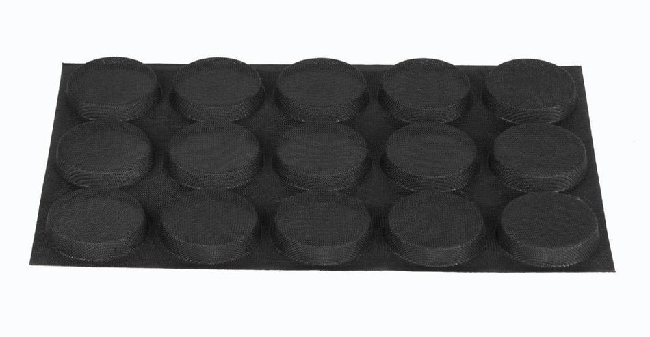 Dltsli Silicone Non Stick Perforated Baking Liners Mat Bread Buns Mold Subway Bread Mould N13
