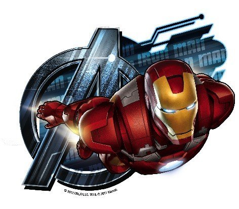 The Avengers - Iron Man Edible Image Cake Topper / 1 Image N2