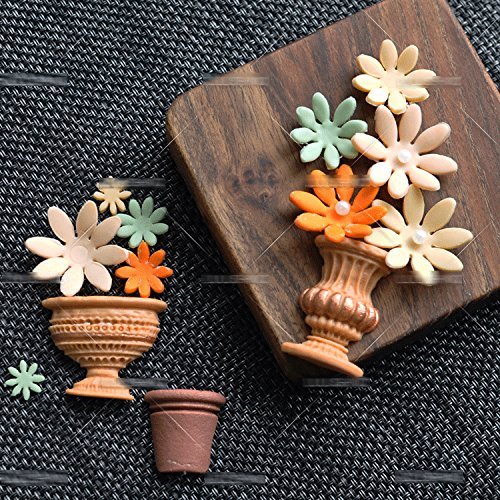 Anyana Vase Silicone Fondant Mold Cake Decorating Pastry Gum Pastry Tool Kitchen Tool Sugar Paste Baking Mould... N6