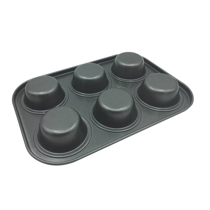 Carbon Steel Nonstick 6-Cup Muffin Pan