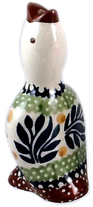 Collectible Baking Essential: Polish Pottery Pie Bird Vent Whistle Funnel Chimney - For Venting 2-Crust Pies (... N9