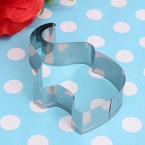 FVIEW Stainless Steel Elephant Animal Cookie Cutter Cake Biscuit Pastry Mould Mold N9