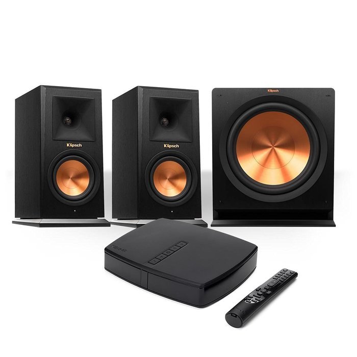Klipsch Reference Premiere HD Wireless 2.1 Monitor System with 10" Subwooder N2