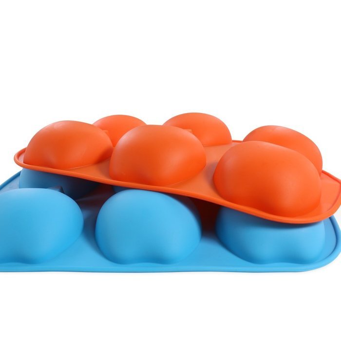 Cake Bread Molds, 2PCS YYP [6 Cavity Apple Shape Mold] Silicone Cake Bread Making Mold for Home Baking - Reusable...