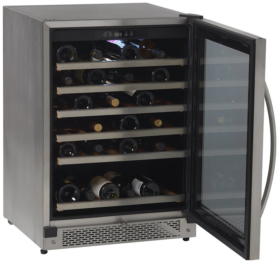Avanti Full Stainless Steel Wine Chiller - Single Zone