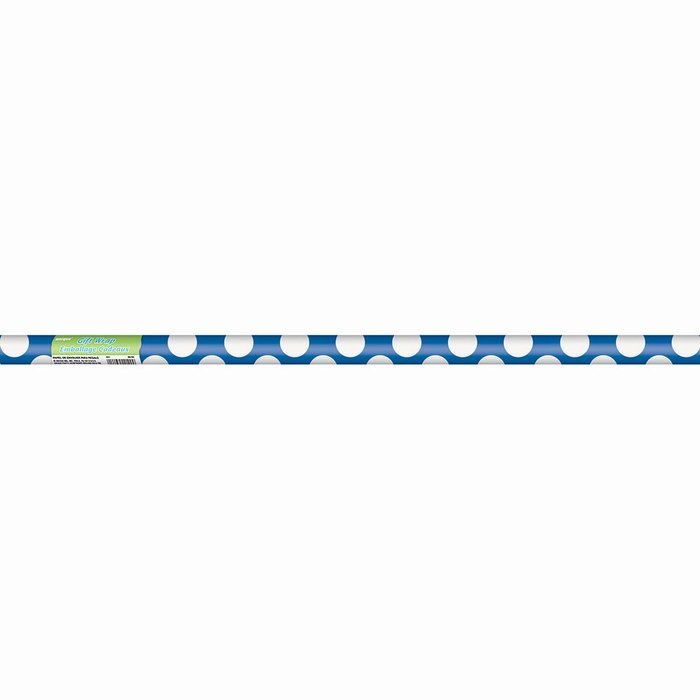 Light Blue Polka Dot Wrapping Paper N12