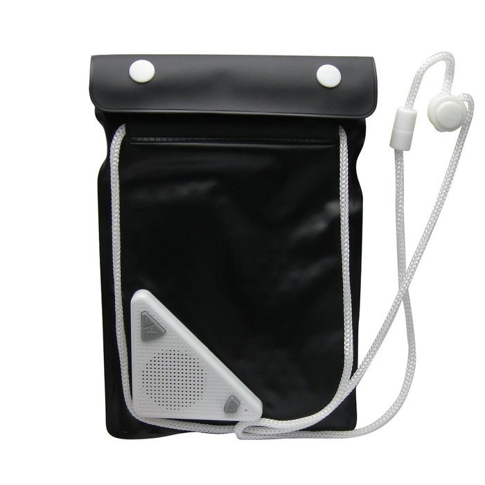 Bag-Type Waterproof Speakers for Smartphone (Black) N2