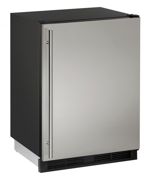 U-Line U1224RFS00A Compact Refrigerator, 4.2 cu. ft., Stainless Steel