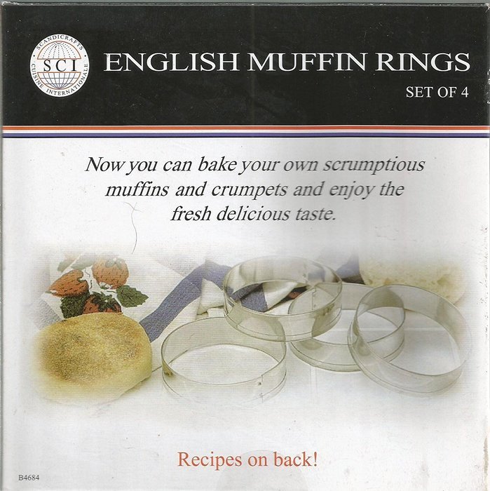 Set of 4 Muffin Rings N2