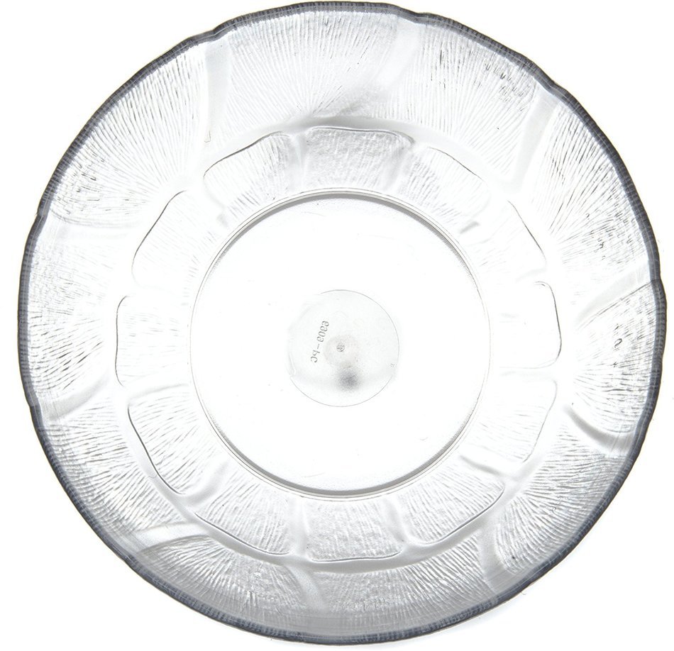 Carlisle 690907 Petal Mist Polycarbonate Bowl, 2.4 qt. Capacity, 9 x 3.5", Clear (Case of 12)