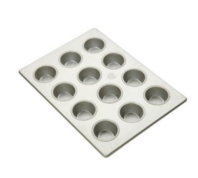 FocusFoodService 905255 2.06 in. Mini-Muffin Pan - 48 Cup - Pack of 3