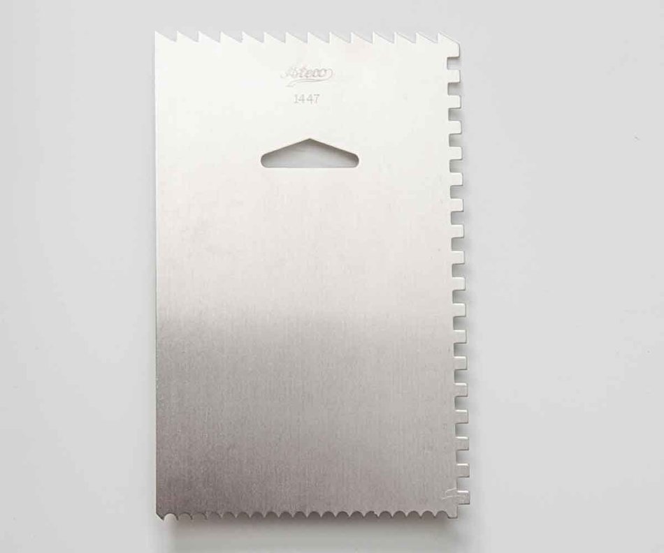 Ateco Professional Cake Smoothing Comb