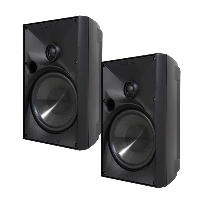 SpeakerCraft OE6 One Outdoor Speaker - Pair (Black)