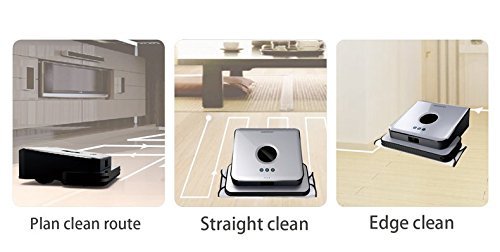 Seebest A6 WOWCA Starlight Floor Mopping Robot with Dry Sweeping and Wet Mopping Modes N3